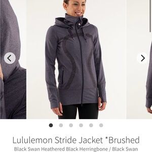 Women's Lululemon Stride Hooded Jacket